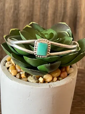 Royal Turquoise Sterling Silver Cuff