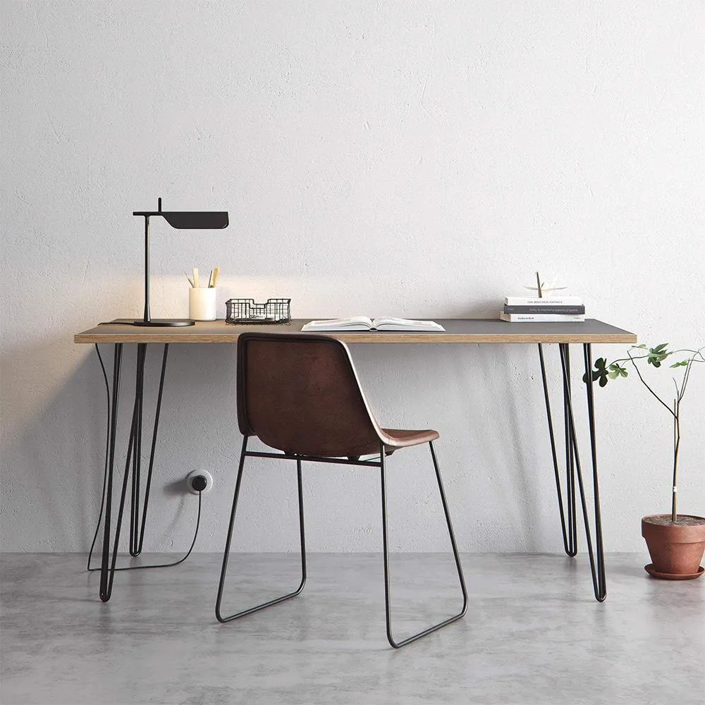 Scandinavian Style Birch Ply Formica Desk