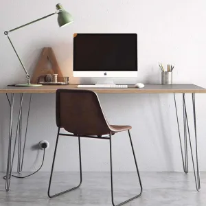 Scandinavian Style Birch Ply Formica Desk