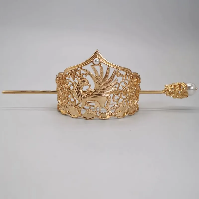 Shiying Gong 石英宫 Quartz Palace Unisex Crown & Pin