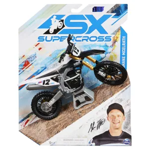 Supercross 1:10 Die Cast Motorcycle #12 Shane Mcelrath