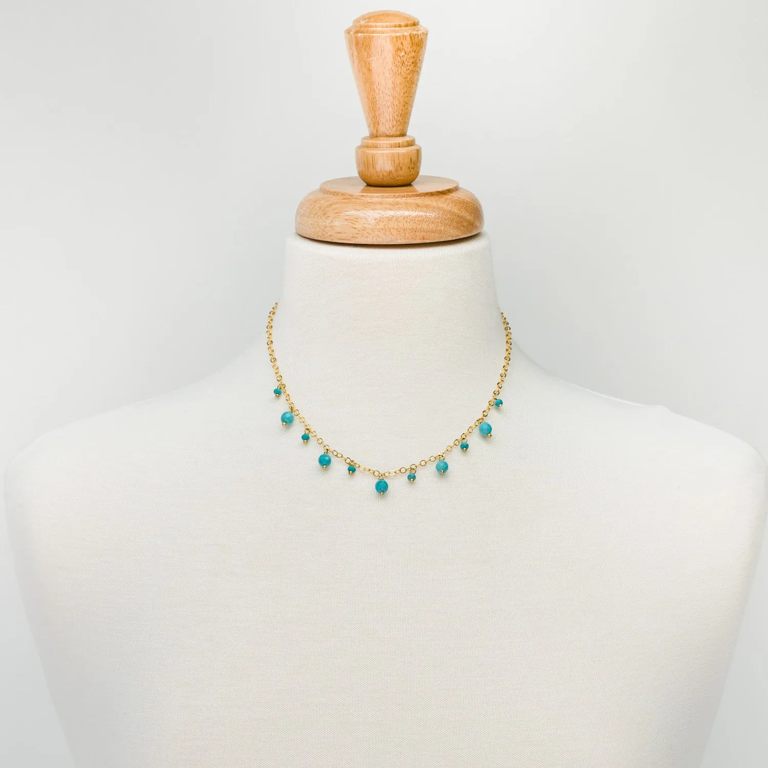 Turquoise Dance - Necklace