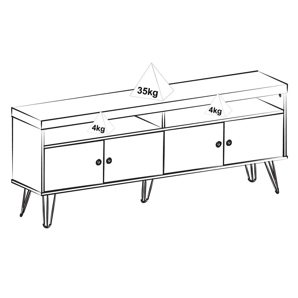 TV Unit Liberty Oak-Off White