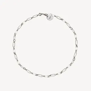 Vista Silver Anklet