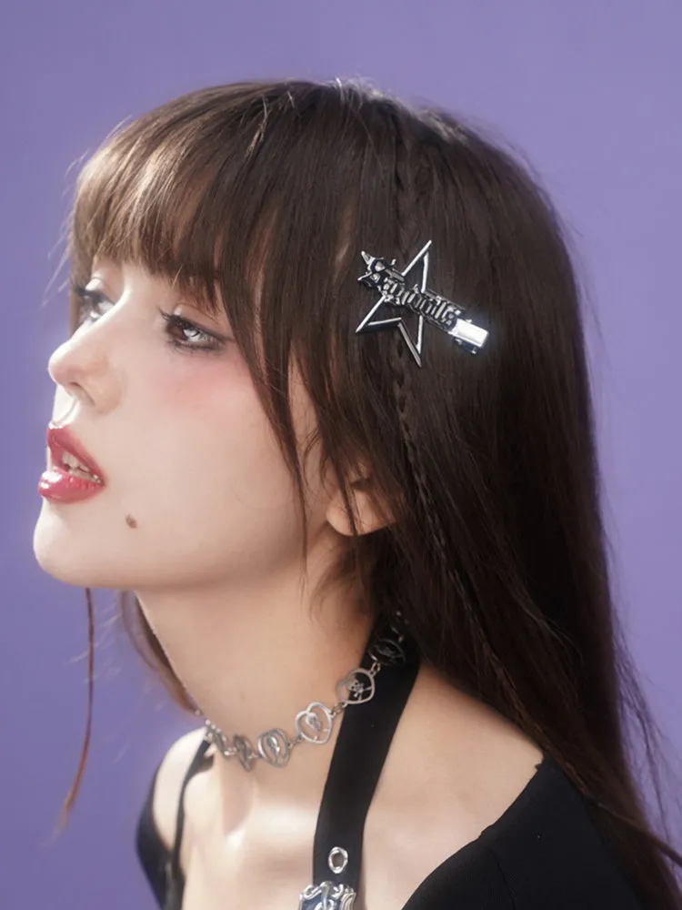 Y2K Hot Girl Pentagram Hairpin【s0000002998】