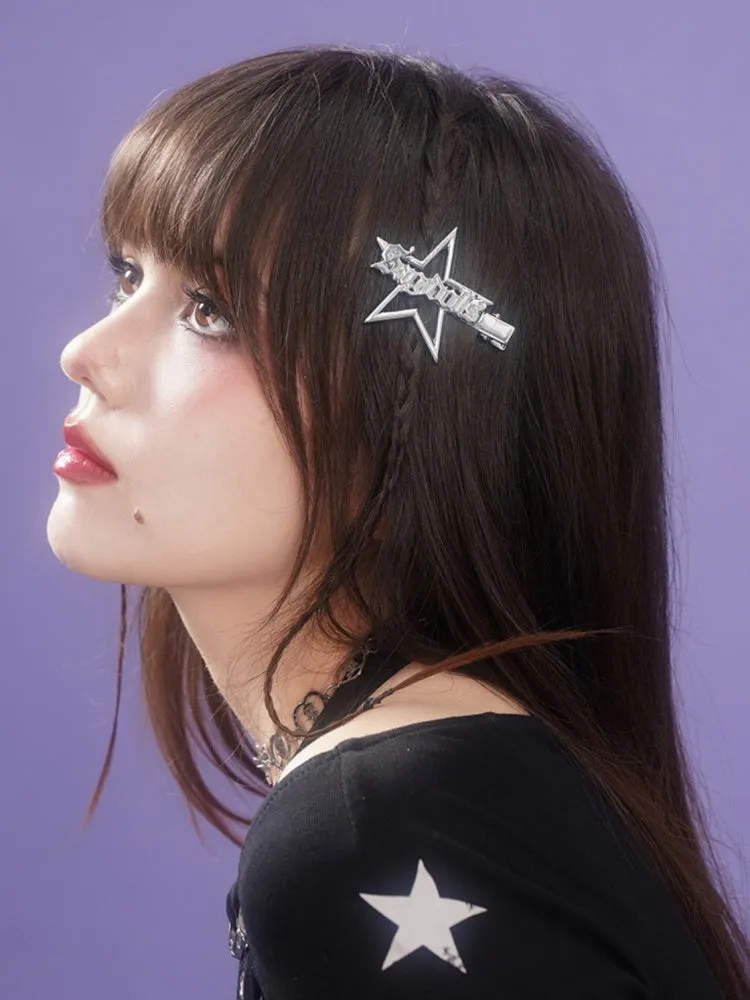 Y2K Hot Girl Pentagram Hairpin【s0000002998】